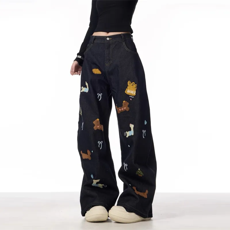 GBXM Jeans Unisex Black-6