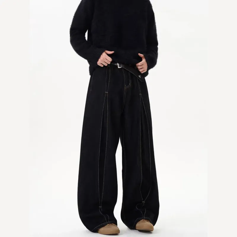 GBXM Jeans Unisex Black-2