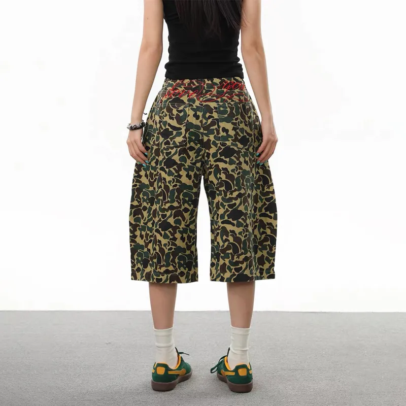 GBXM Casual Shorts Unisex Green-6