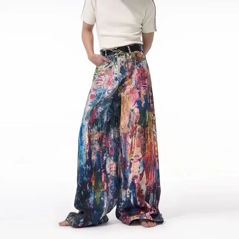GBXM Casual Pants Unisex Rainbow-3