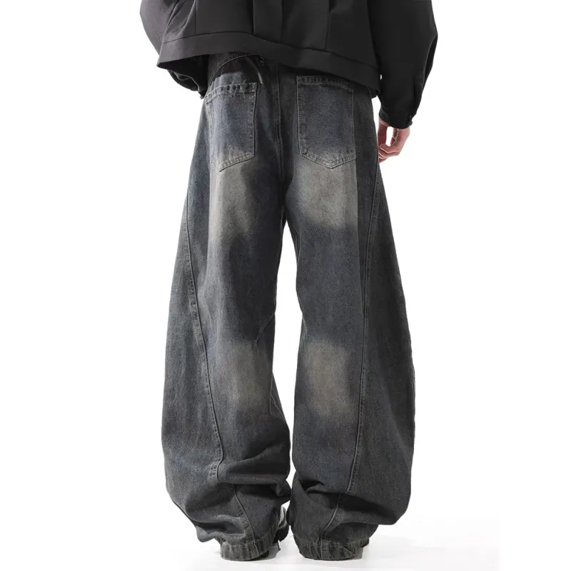 GBXM Jeans Unisex Vintage Blue-7