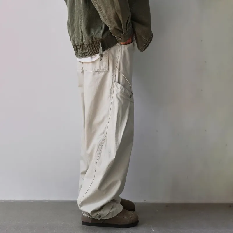 GBXM Casual Pants Unisex Apricot-4