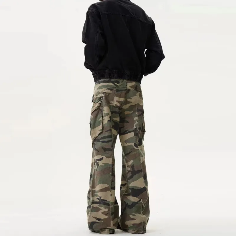 GBXM Casual Pants Unisex Camouflage-4