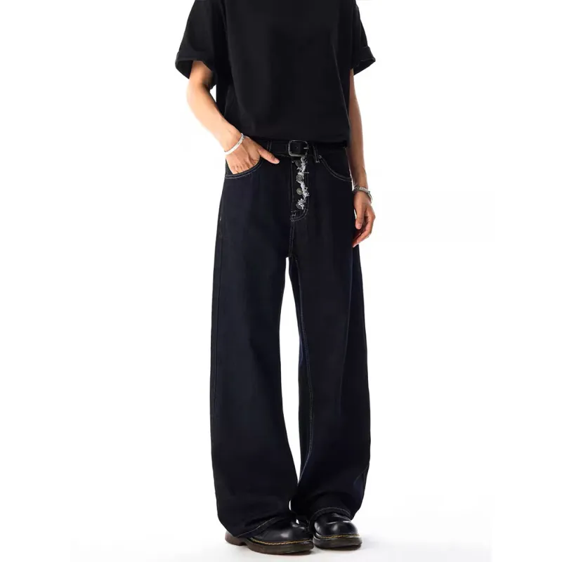 GBXM Jeans Unisex Black-5