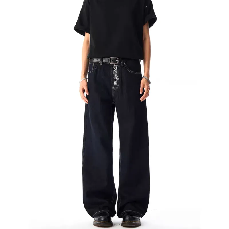 GBXM Jeans Unisex Black-6