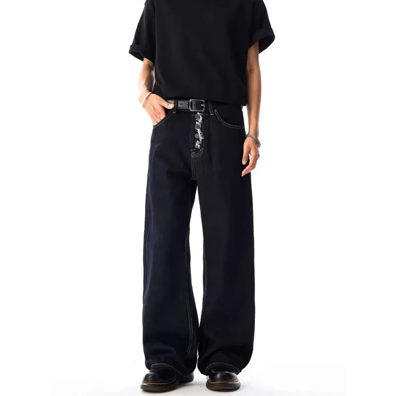 GBXM Jeans Unisex Black-4