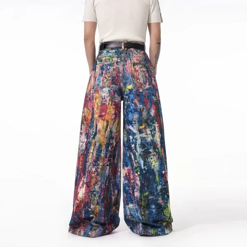GBXM Casual Pants Unisex Rainbow-2