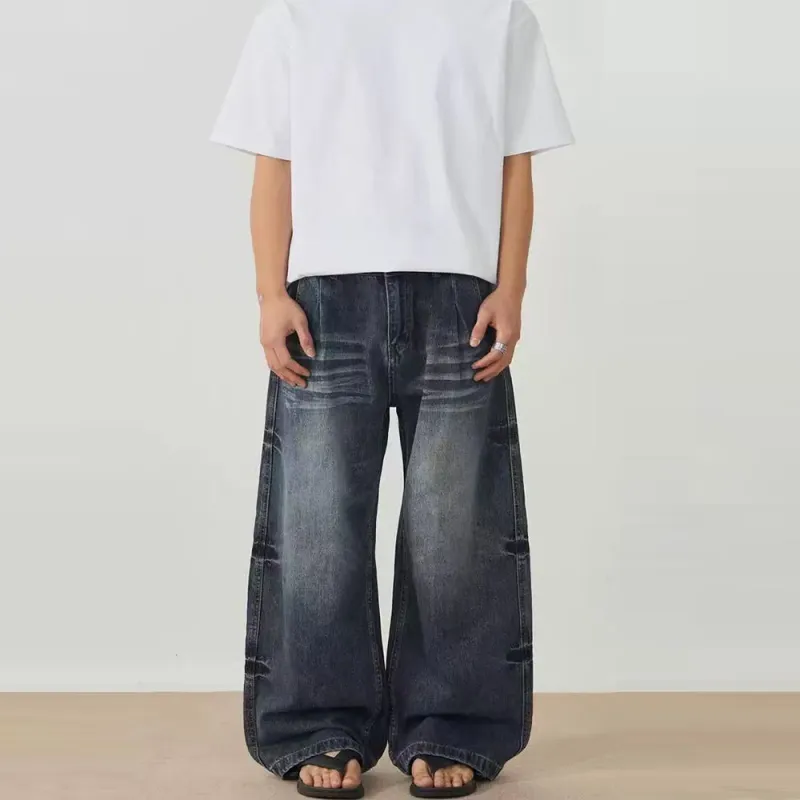 GBXM Jeans Unisex Blue Gray-2
