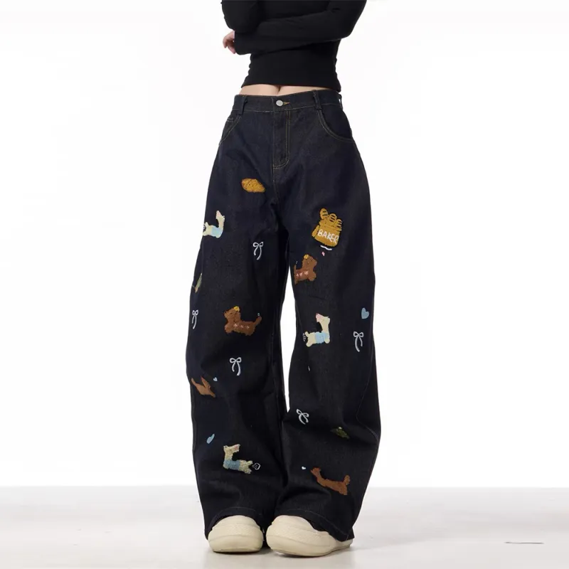 GBXM Jeans Unisex Black-4
