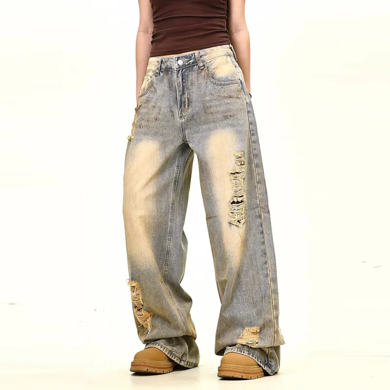 GBXM Jeans Unisex Coffee-4