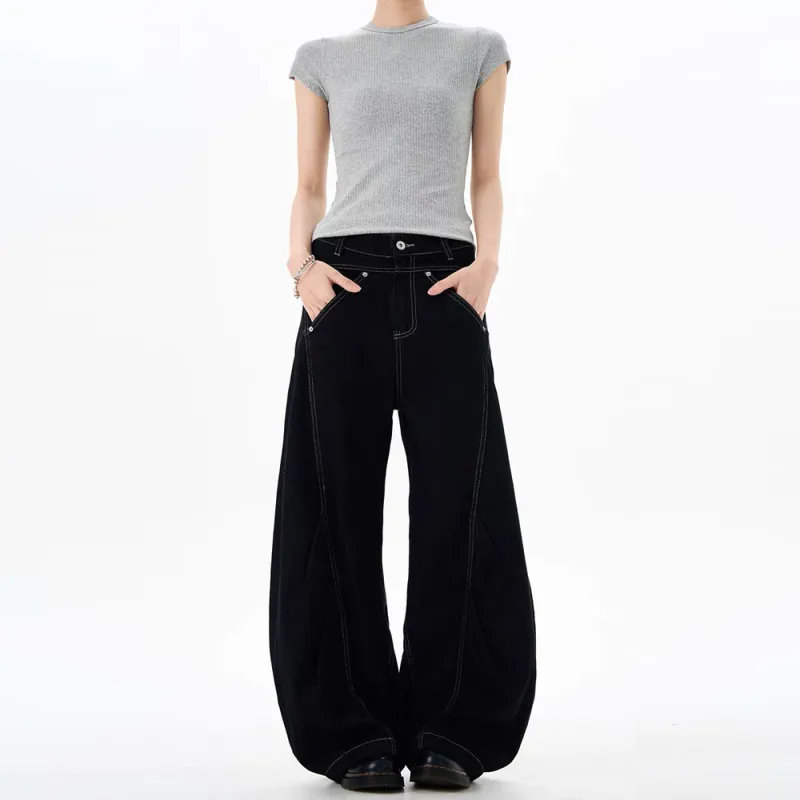 GBXM Jeans Unisex Black-4