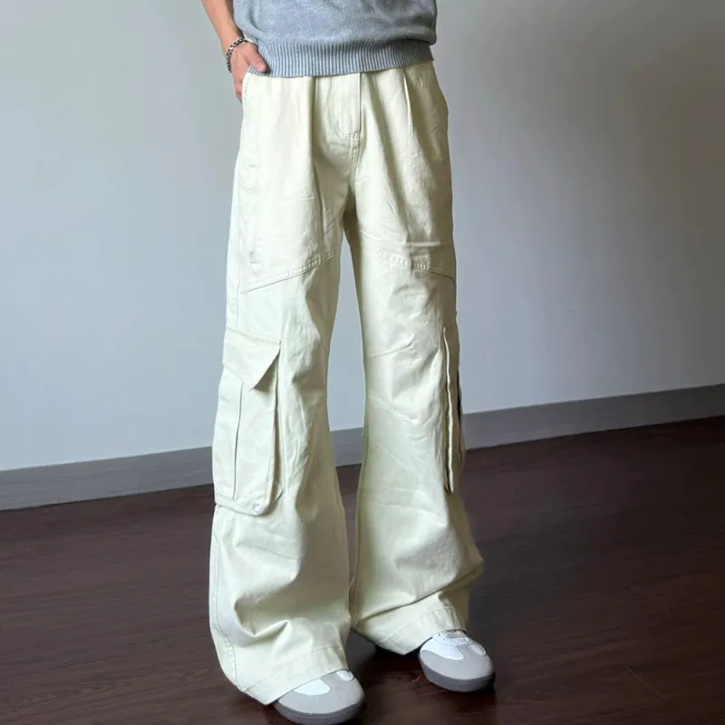 GBXM Cargo Pants Unisex Apricot-2