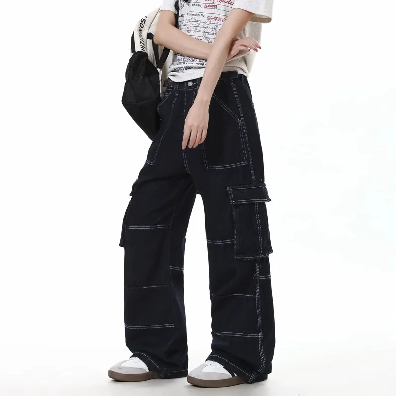 GBXM Jeans Unisex Dark Blue-5