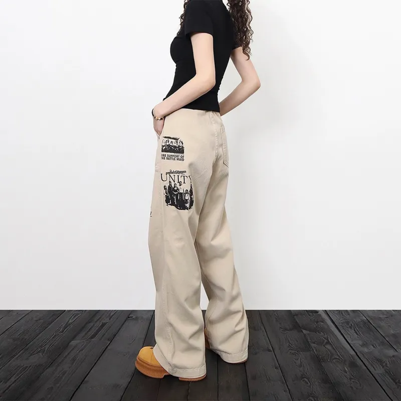 GBXM Jeans Unisex Apricot-6