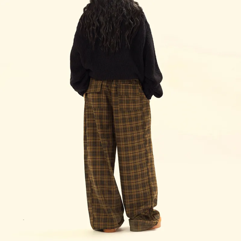 GBXM Casual Pants Unisex Brown-5