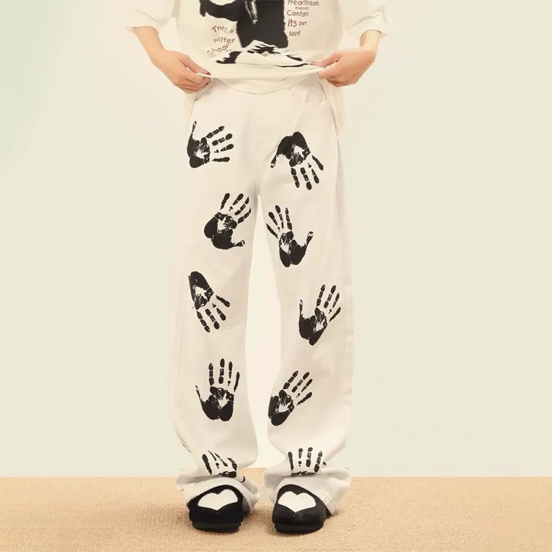 GWAF Jeans Unisex White-4
