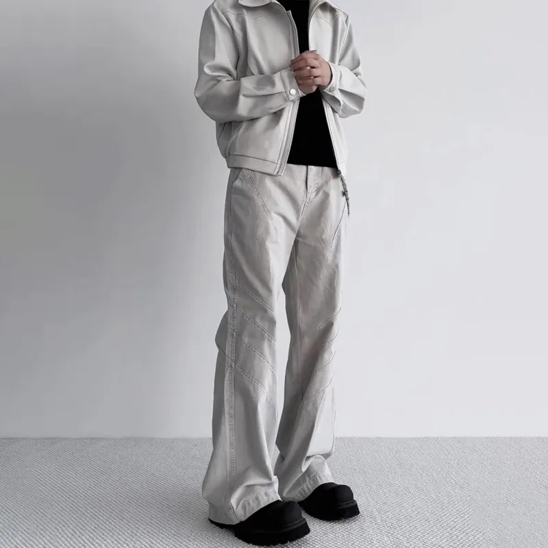GBXM Casual Pants Unisex White-5