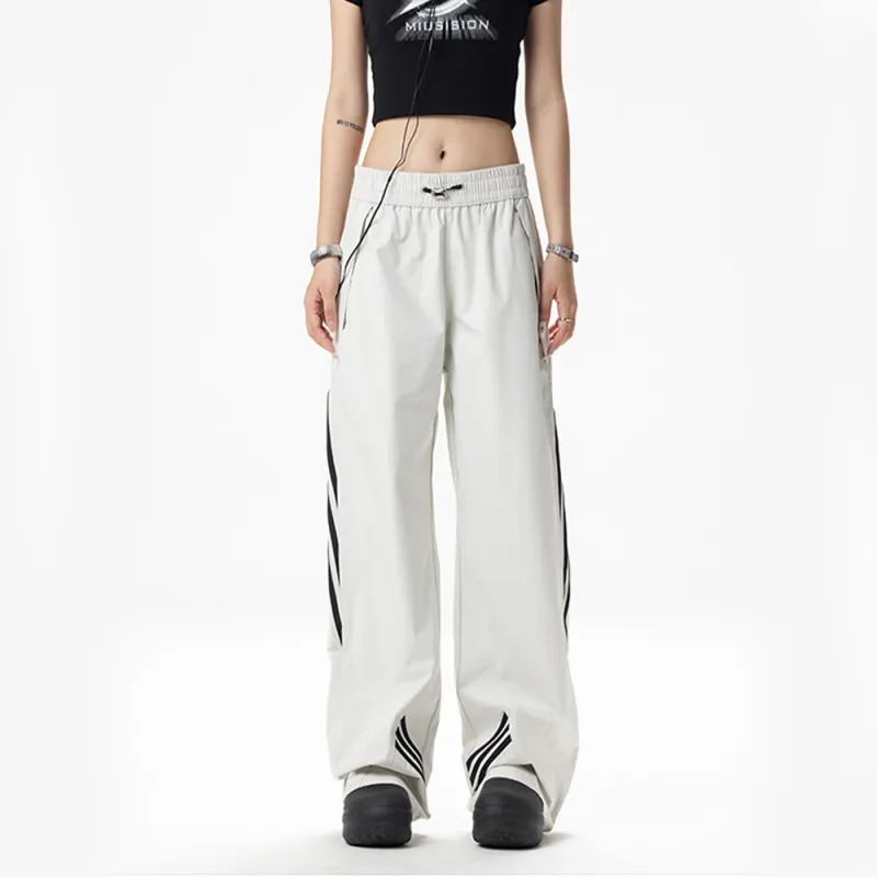 PAINT STAIN Casual Pants Unisex Classic Black-10