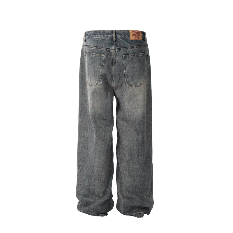GBXM Jeans Unisex Nostalgic Gray blue-2