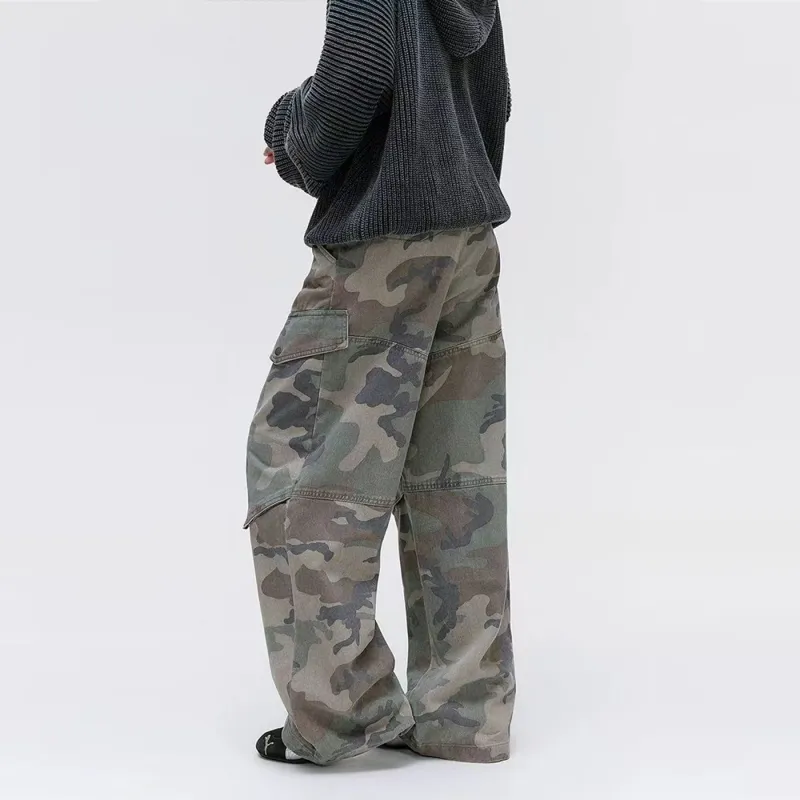 GBXM Casual Pants Unisex Camouflage-5