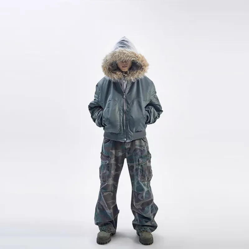 GBXM Cargo Pants Unisex Camouflage-6