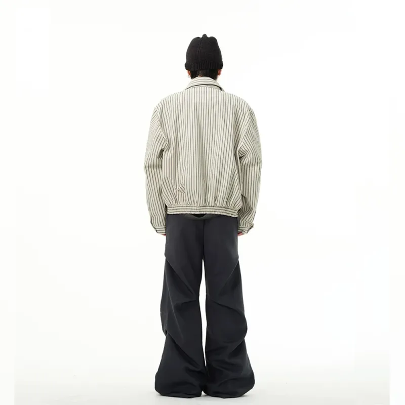 GBXM Jackets & Coats Unisex Green Stripes-3