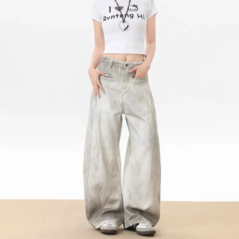 GBXM Jeans Unisex Gray-3