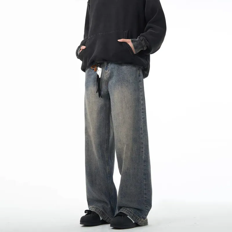 GBXM Jeans Unisex Nostalgic Gray blue-4