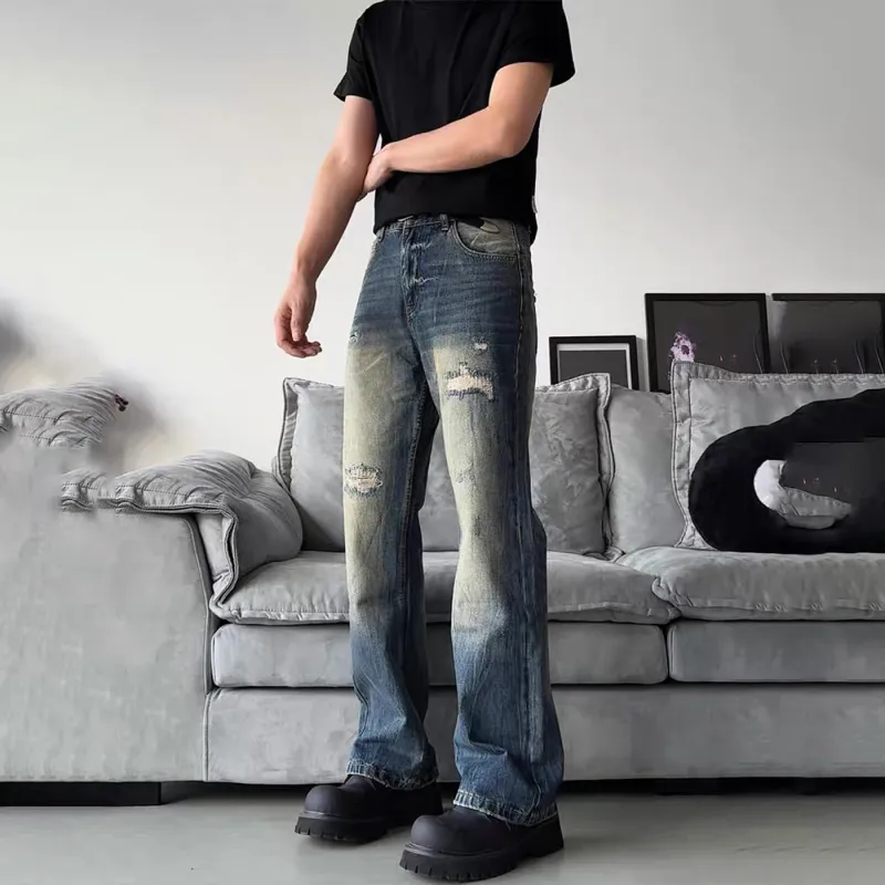 GBXM Jeans Unisex Vintage Blue-6