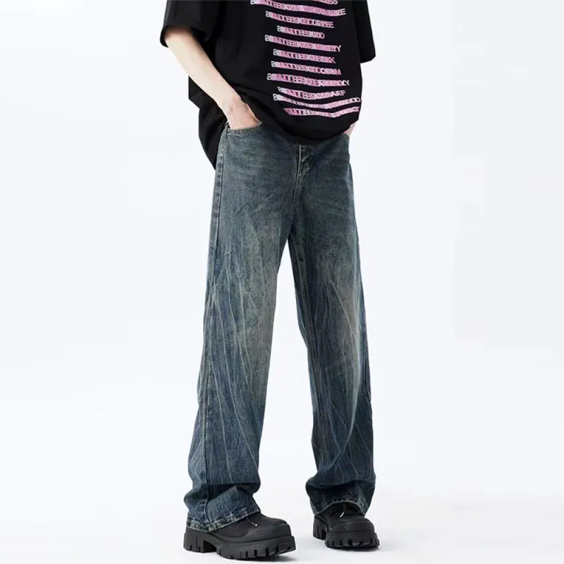 GBXM Jeans Unisex Vintage Blue-5