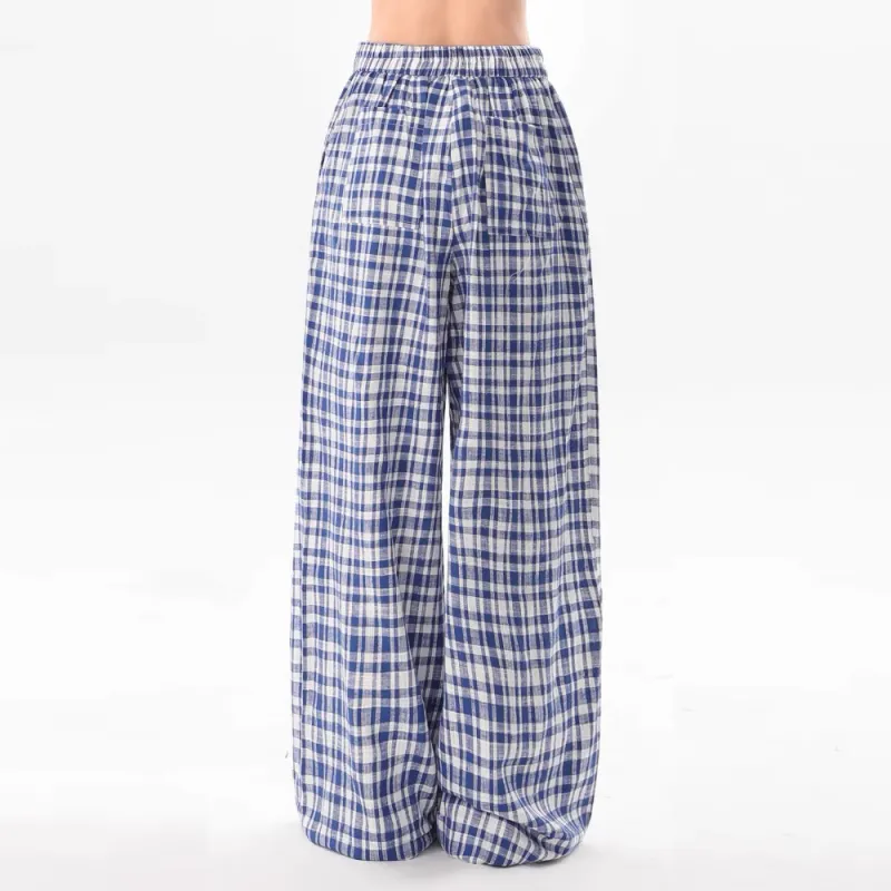 GBXM Casual Pants Unisex Blue-5
