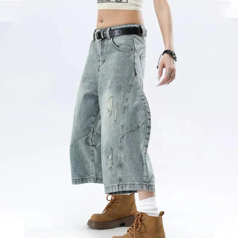 GBXM Denim Shorts Unisex-8