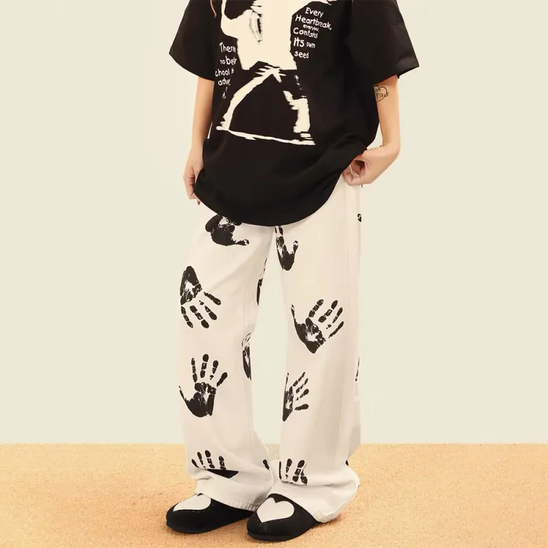GWAF Jeans Unisex White-3