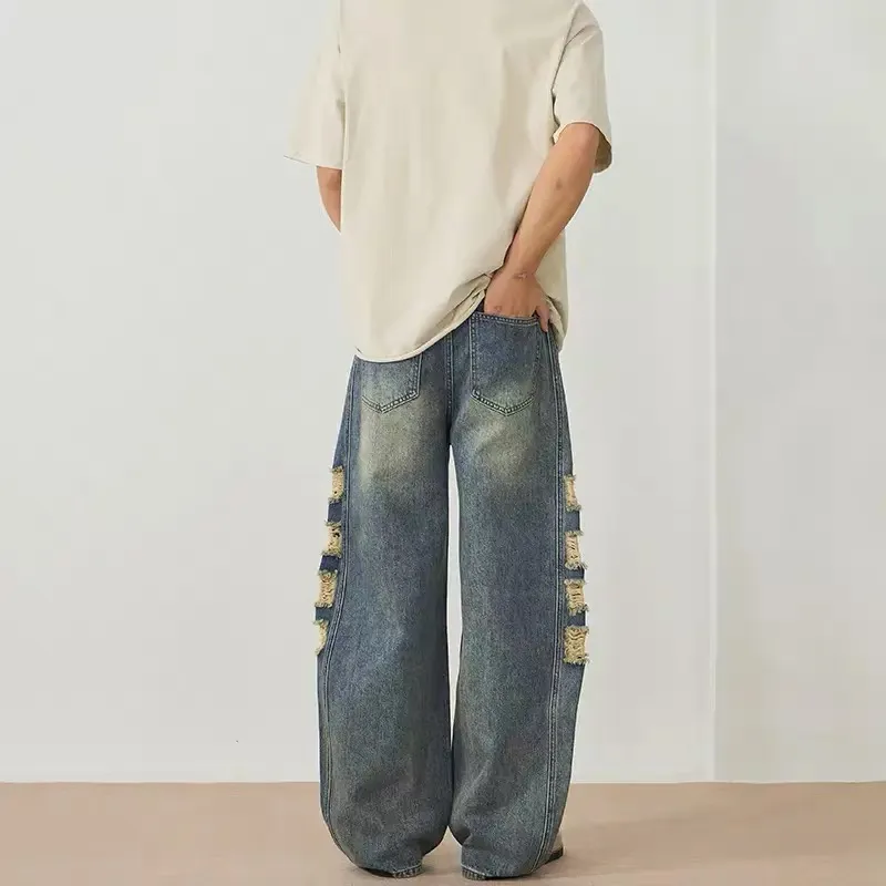 GBXM Jeans Unisex Vintage Blue-5