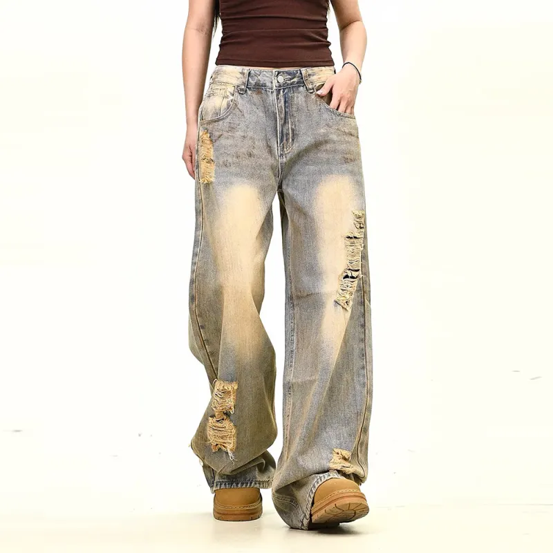 GBXM Jeans Unisex Coffee-3