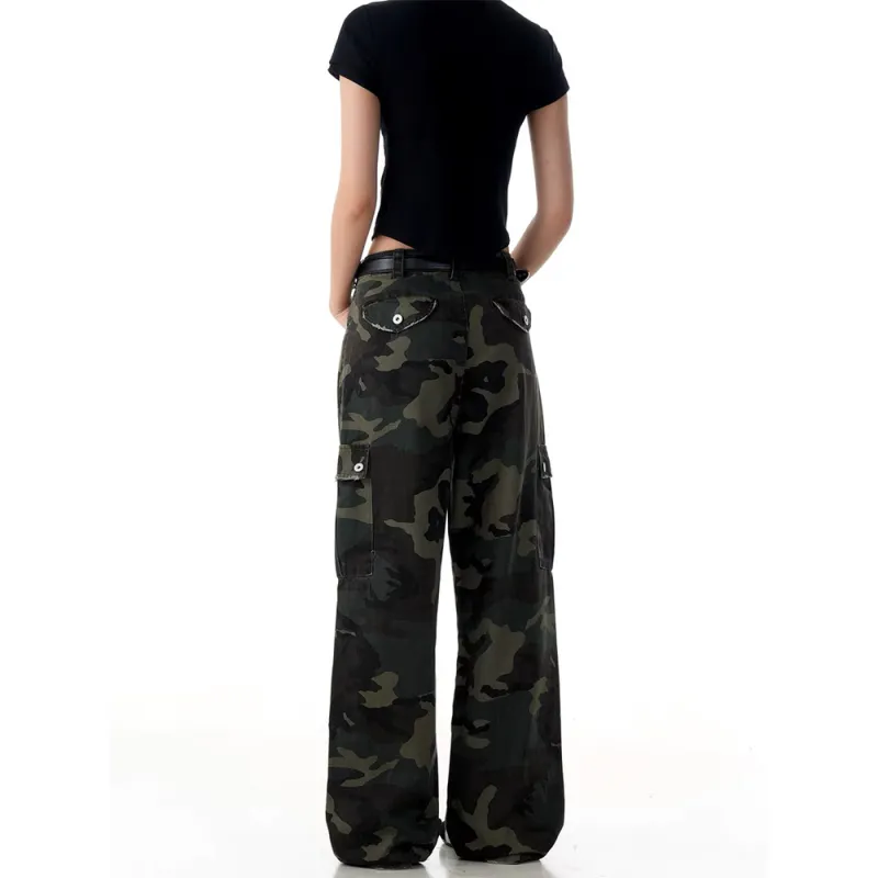 GBXM Cargo Pants Unisex Camouflage-6
