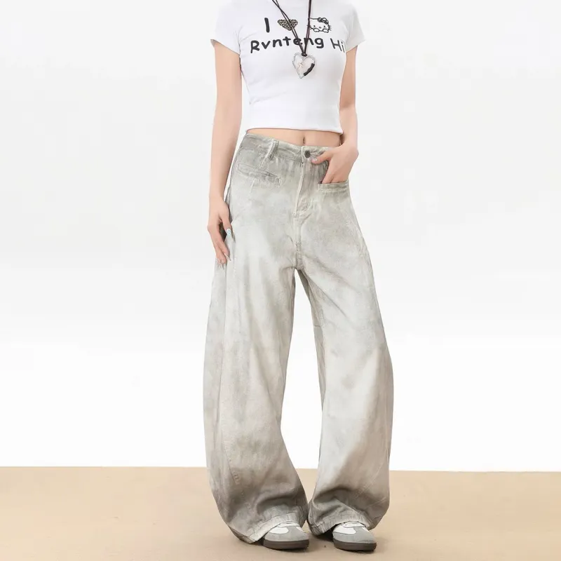GBXM Jeans Unisex Gray-4