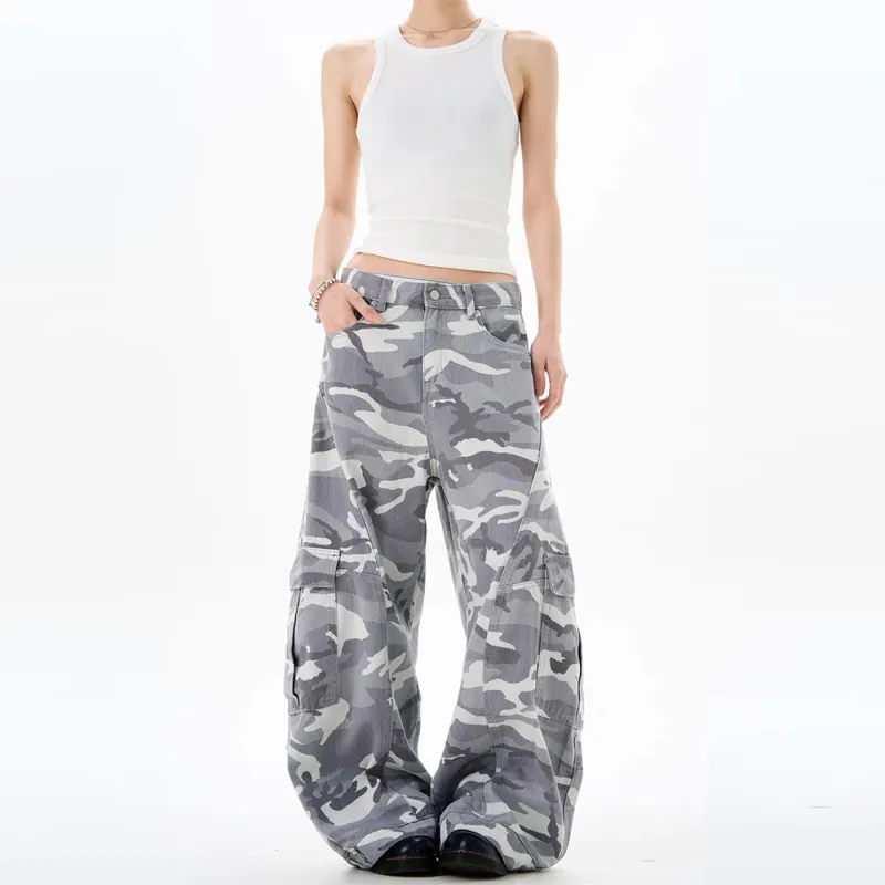 GBXM Jeans Unisex Camouflage-7