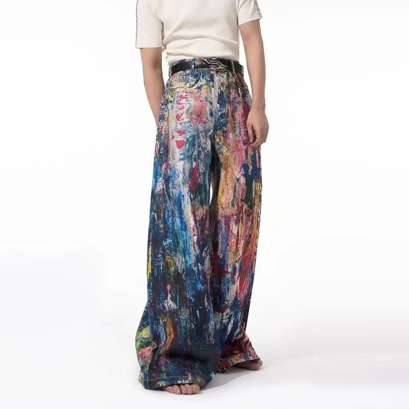 GBXM Casual Pants Unisex Rainbow-4
