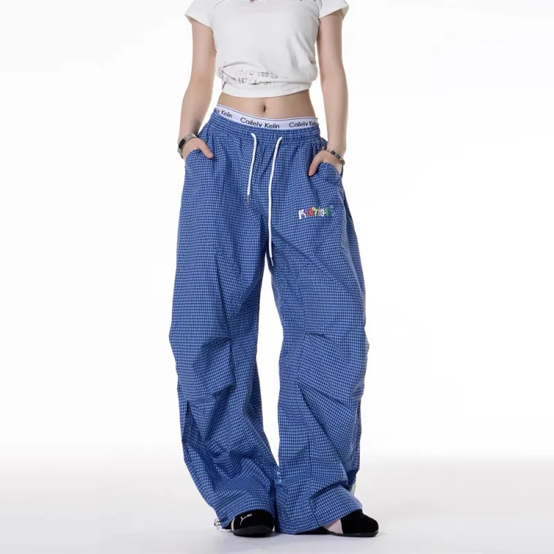 GBXM Casual Pants Unisex Blue-4