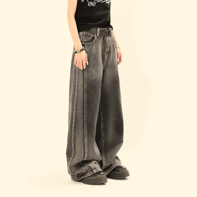 GBXM Jeans Unisex Gray-4