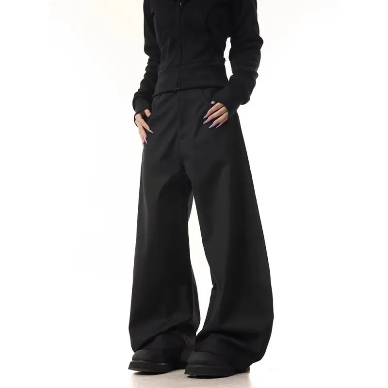 GBXM Casual Pants Unisex Black-4