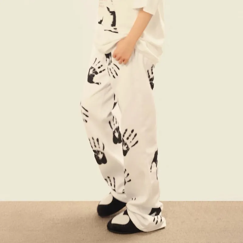 GWAF Jeans Unisex White-5