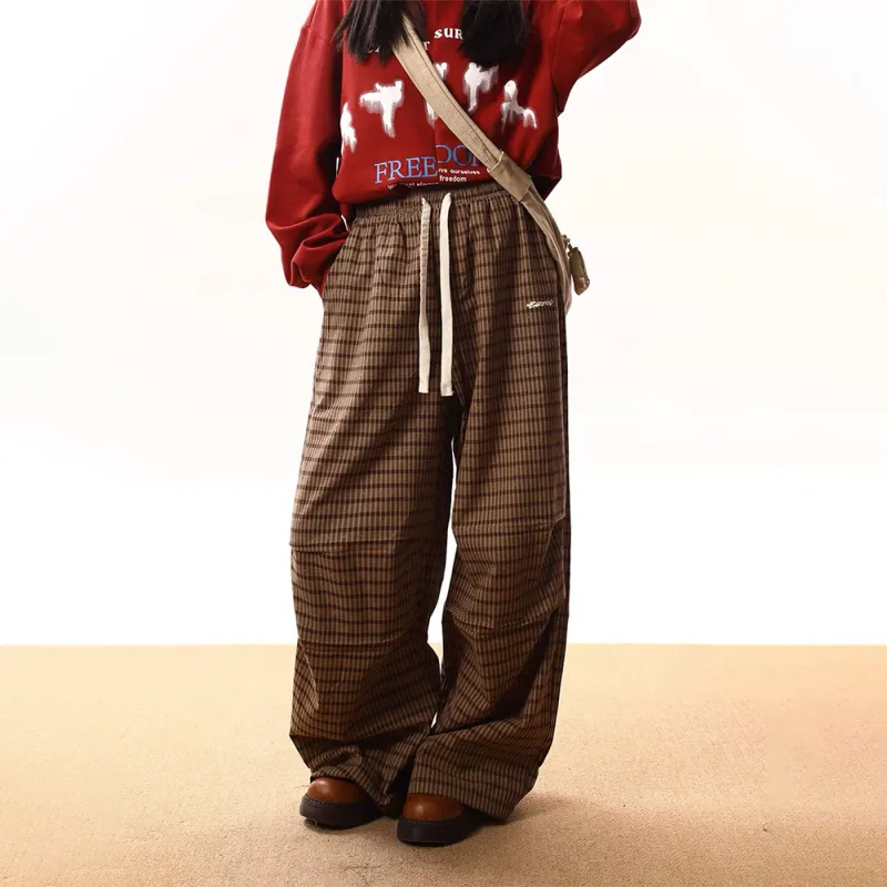 GBXM Casual Pants Unisex Brown-2