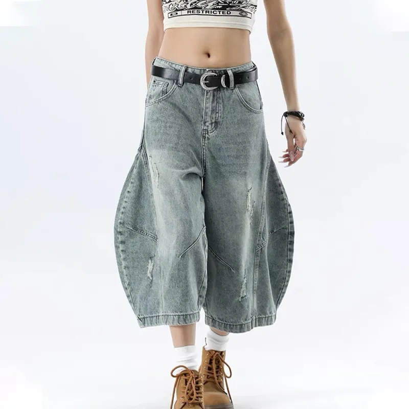 GBXM Denim Shorts Unisex-5