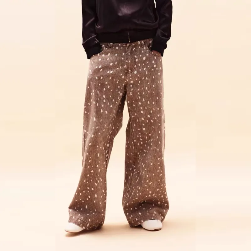 GBXM Jeans Unisex Brown-3