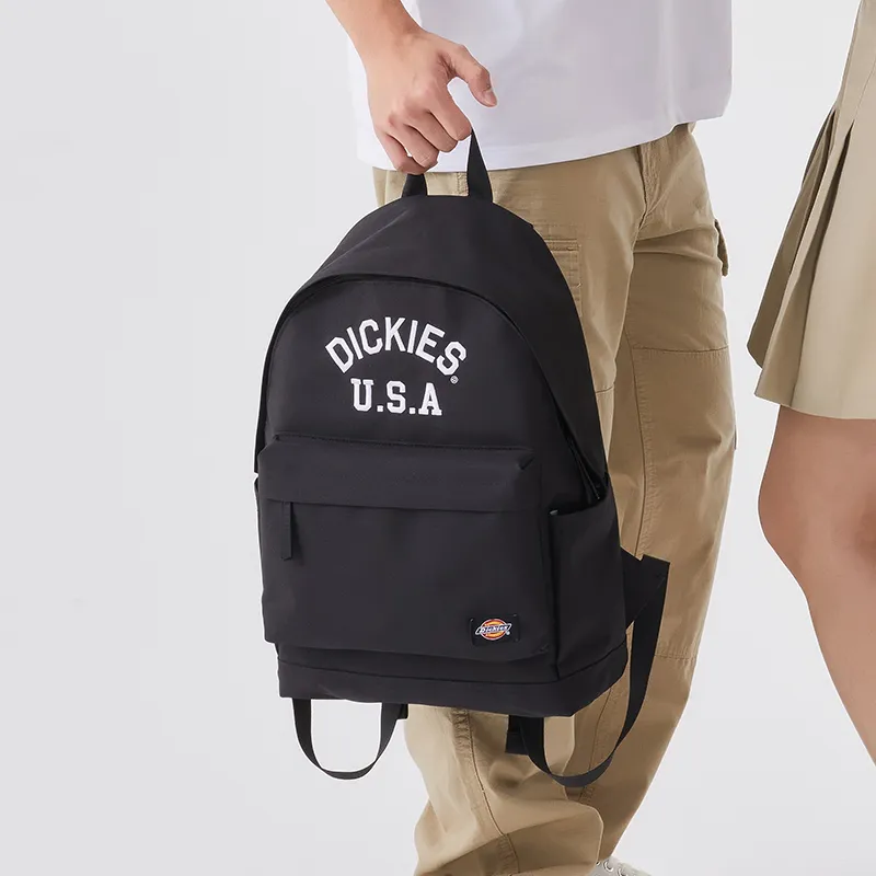 Dickies Polyester Laptop Backpack Regular Unisex Red/Black-3