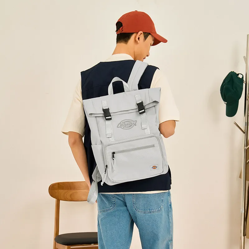 Dickies Polyester Backpack Regular Unisex Starry Gray/Classic Black-4