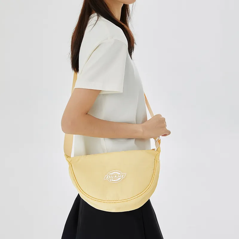 Dickies Polyester Crossbody Bag, Shoulder Bag, Fanny Pack, Sling Bag Regular Women's Pink/Beige/Apricot/Cream Yellow-14