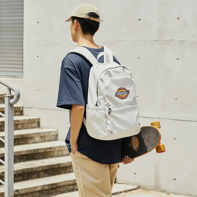 Dickies Polyester Backpack Unisex Black/Light Gray-12